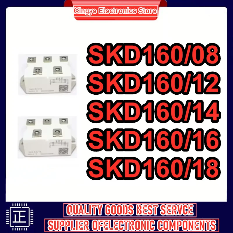 

Электронные компоненты SKD160-08, SKD160/12, SKD160-14, SKD160-16, SKD160-18