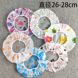 1/5pcs Waterproof Shower Cap Thickened Elastic Shower Cap Shower Cap Ladies Spa Bath Accessories Hair Salon Коврик Для Ванной