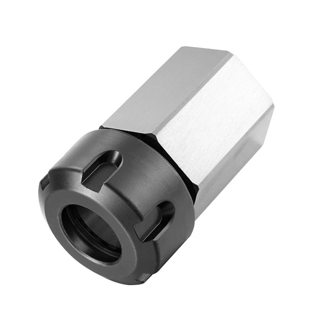 ER Square Hex Collet Block ER/25/32/40 Block Chuck Holder Workholding Holder for CNC Lathe Engraving Machine