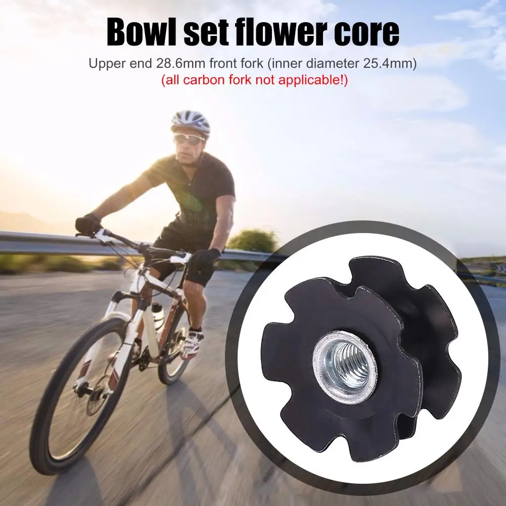 

1-20Pcs Steerer Plug MTB Fork Road Bicycle Part Bicycle Star Nut 28.6mm MTB Road Bike Front Fork Headset Steer Fastening Bolts