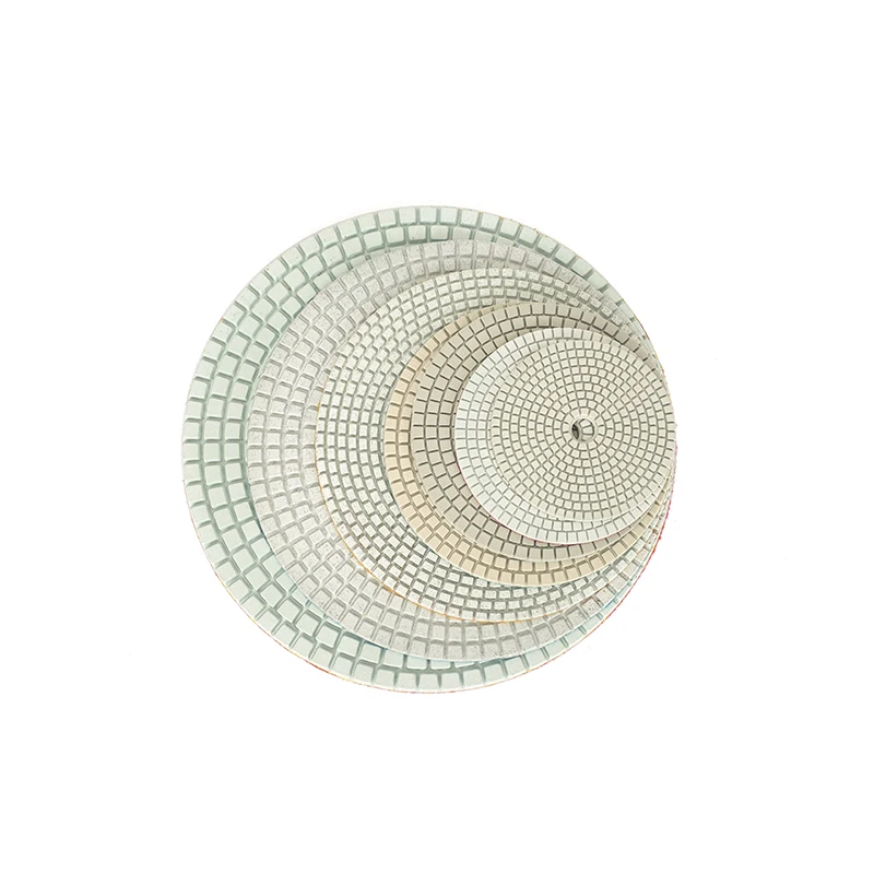 12 inch 300mm Wet Polishing Pad Sharp Type Flexible Diamond Polishing Pad for Granite Marble Stone Grinding Disc