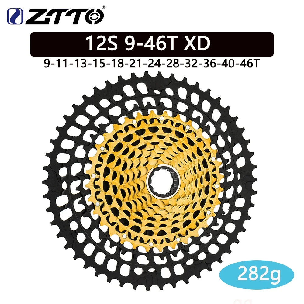 ZTTO 究極の超軽量 MTB 12 スピード 9-51T XD カセット 12S 9-46T 10