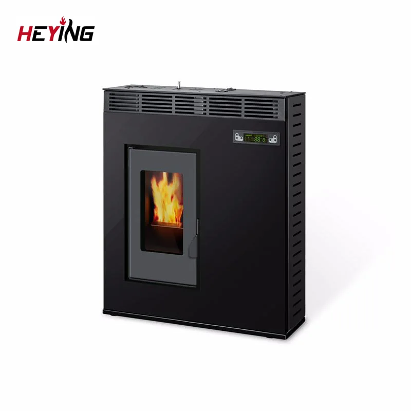 Estufas A Pellet Room Heater Wifi Control Portable Automatic Feeding Portable Wood Pellet Stove