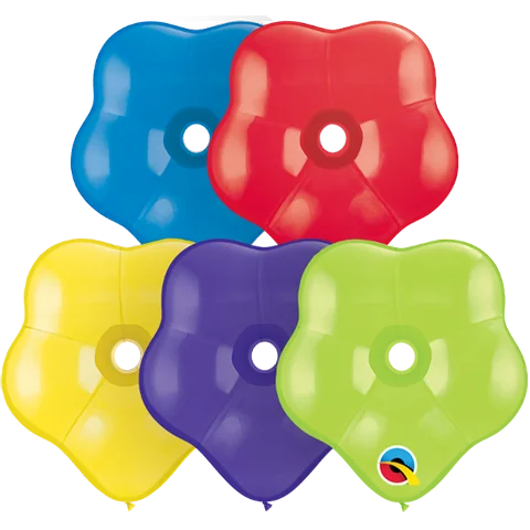 Globos de Látex Pioneer Qualatex de 6 Pulgadas con Diseño de Pétalos, Artículos para Fiestas, Regalos y Decoraciones