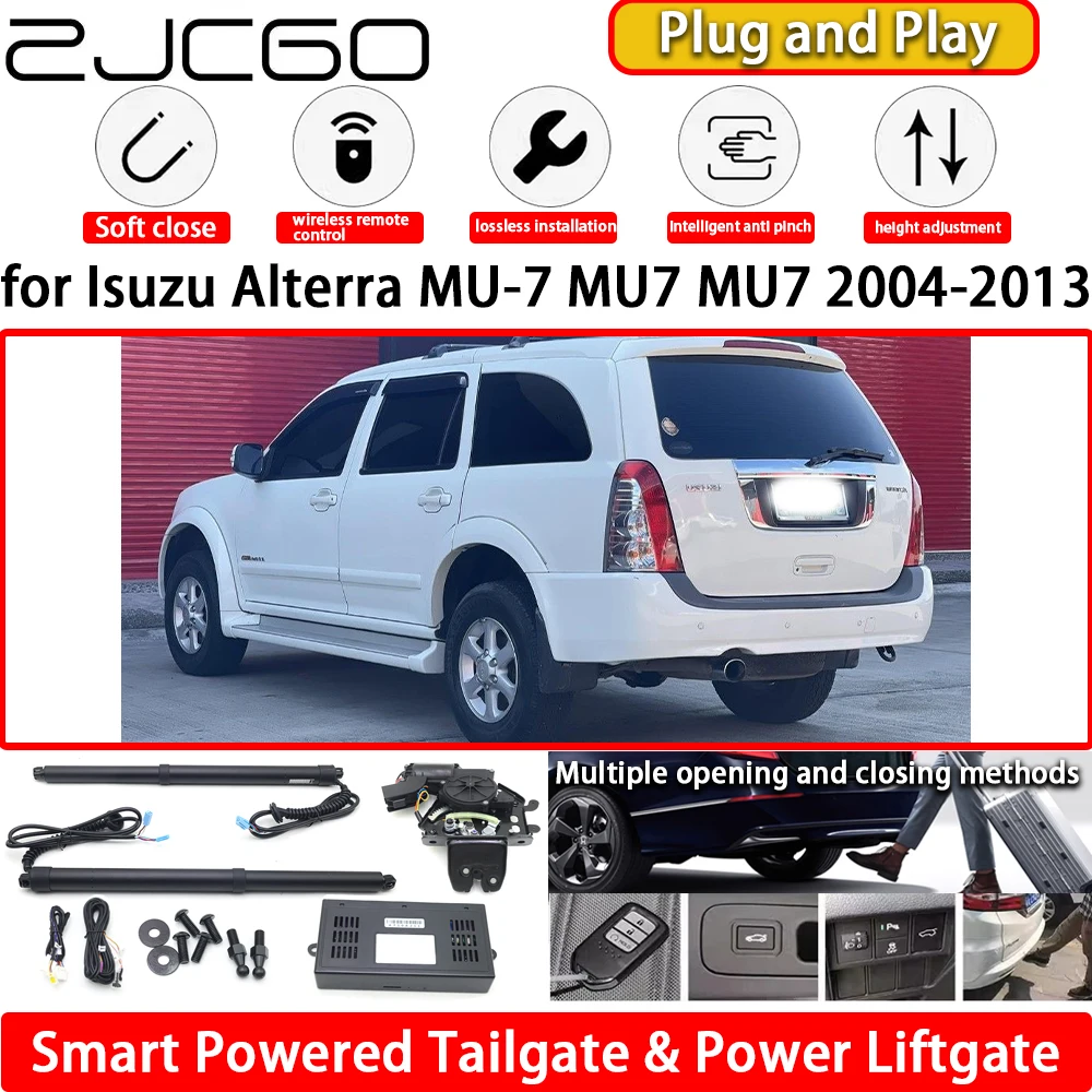 

ZJCGO for Isuzu Alterra MU-7 MU7 MU7 2004-2013 OEM Automatic Electric Powered Tailgate Power Liftgate Tail Gate Lift Kit System