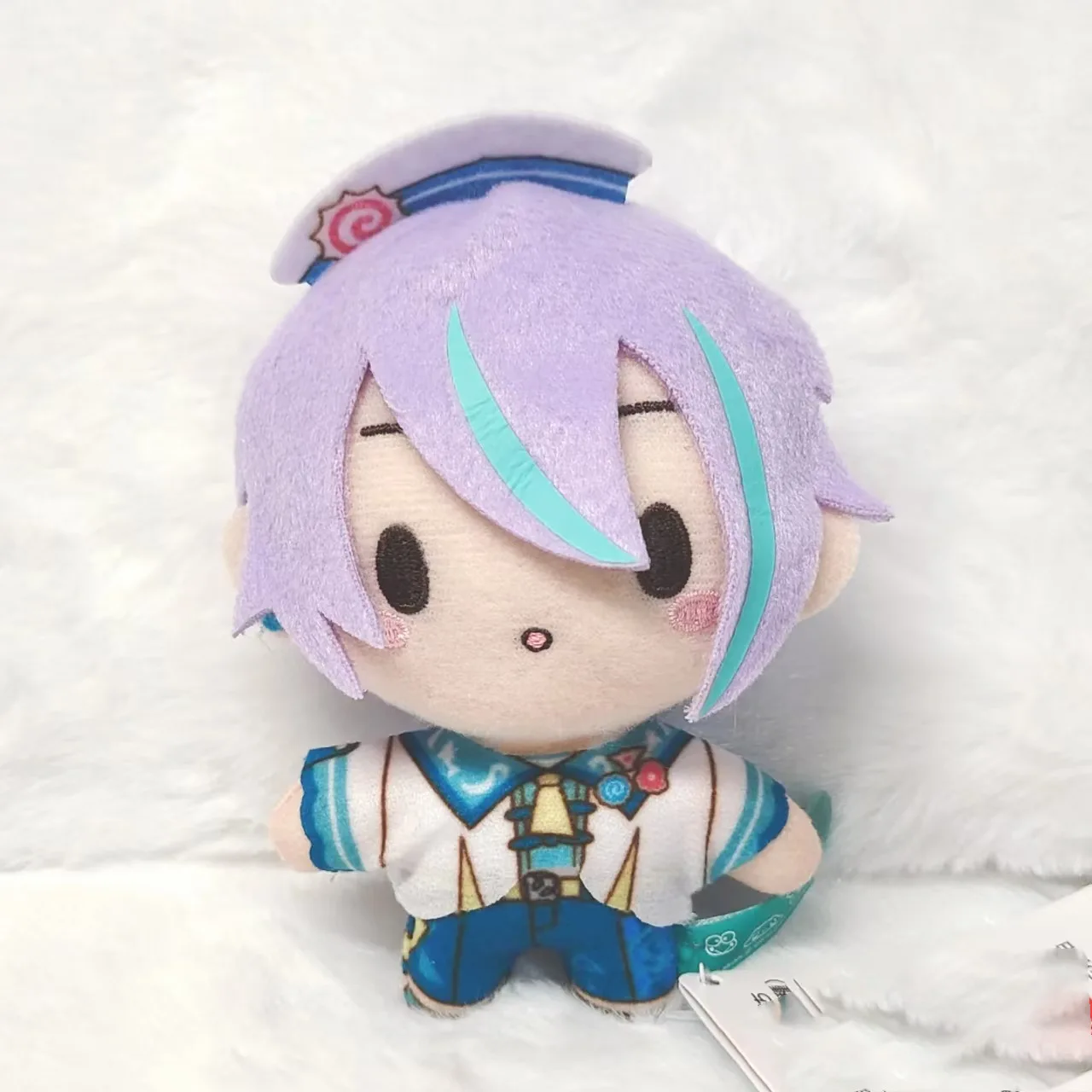 10cm Pjsk Pluszak Brelok Projekt Sekai Shinonome Akito Wypchana Pluszowa Lalka Zawieszka Plecak Torba Dekoracja Figurki Anime Urodziny