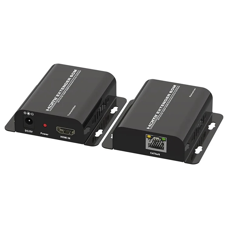 60M HDMI Extender HDMI Cable Transmitter 1080P EXTENDER HDMI Transceiver