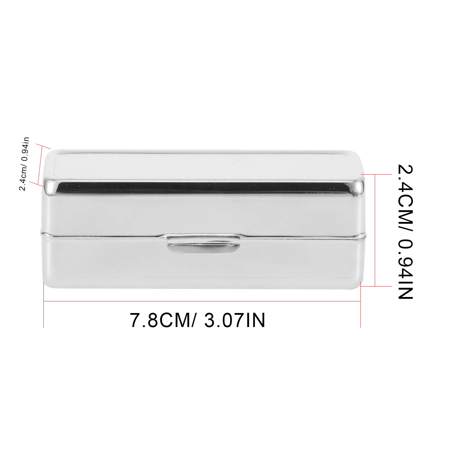 

2pcs Lipstick Case Vintage Makeup Holder Organizer Storage Box Bag Durable Portable Pocket Size Mirror Essential Oil