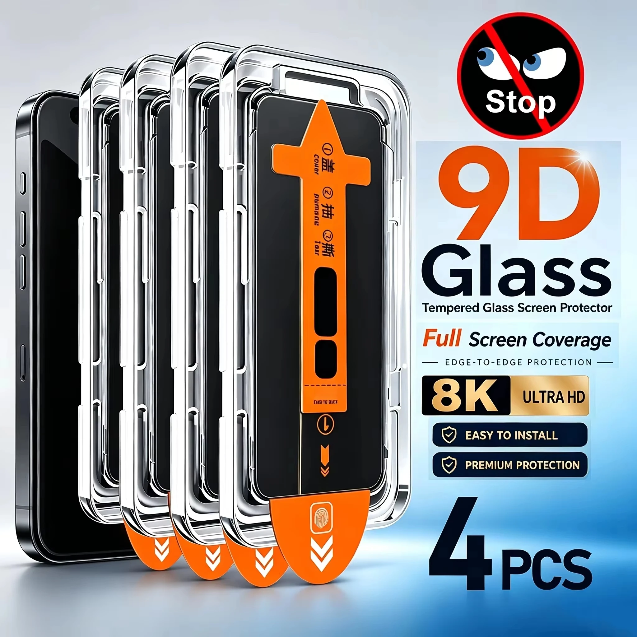 1-4 Stück Full Cover Ultra HD Displayschutzfolie für Google Pixel 10 9 8 Pro XL Anti-Spy gehärtetes Glas Google Pixel 10A 9A 8A 7A 6A