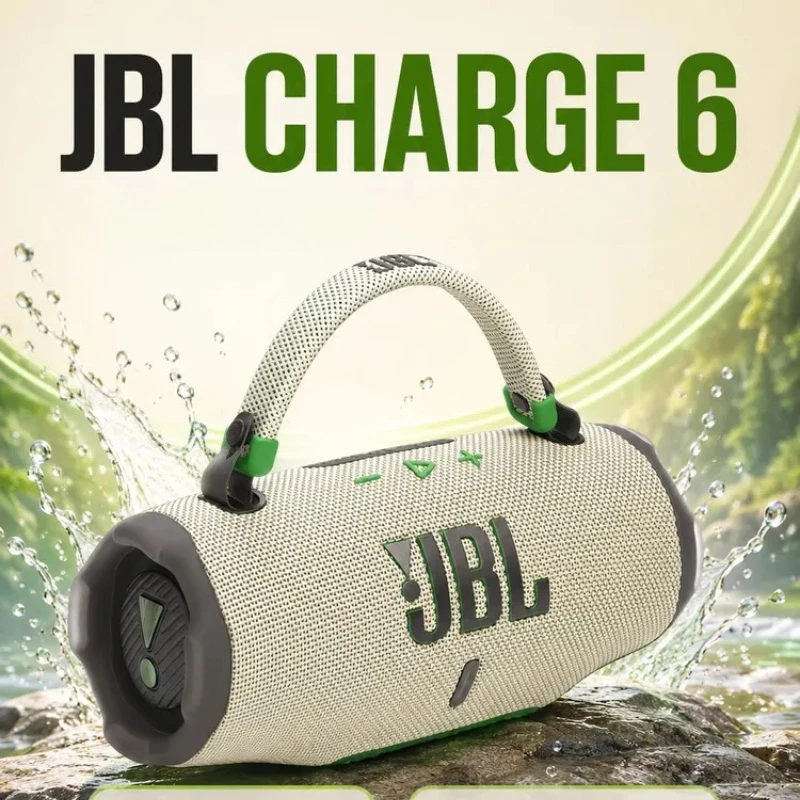 Charge 6 Portable Wireless Bluetooth Speaker - IP68 Waterproof Outdoor Stereo Bass Party Speaker JBL Charge 6