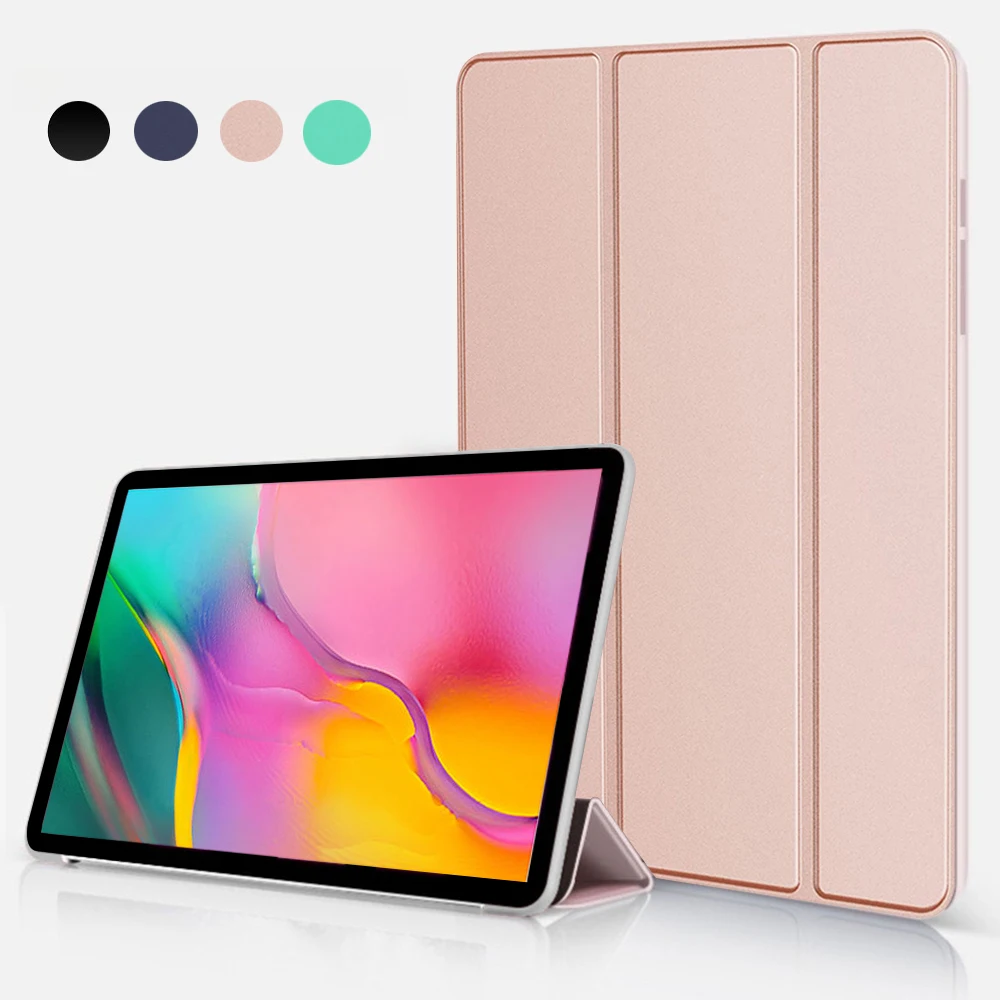 Case for Samsung Galaxy Tab A 8.0 A8 2019 T290 T295 Smart wake up sleep PU Leather Tablet Cover With Support function