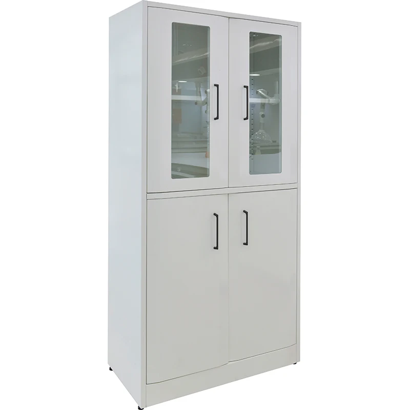 Professional Customized Laboratory Chemical Reagent Storage Cabinet With Glass Doors