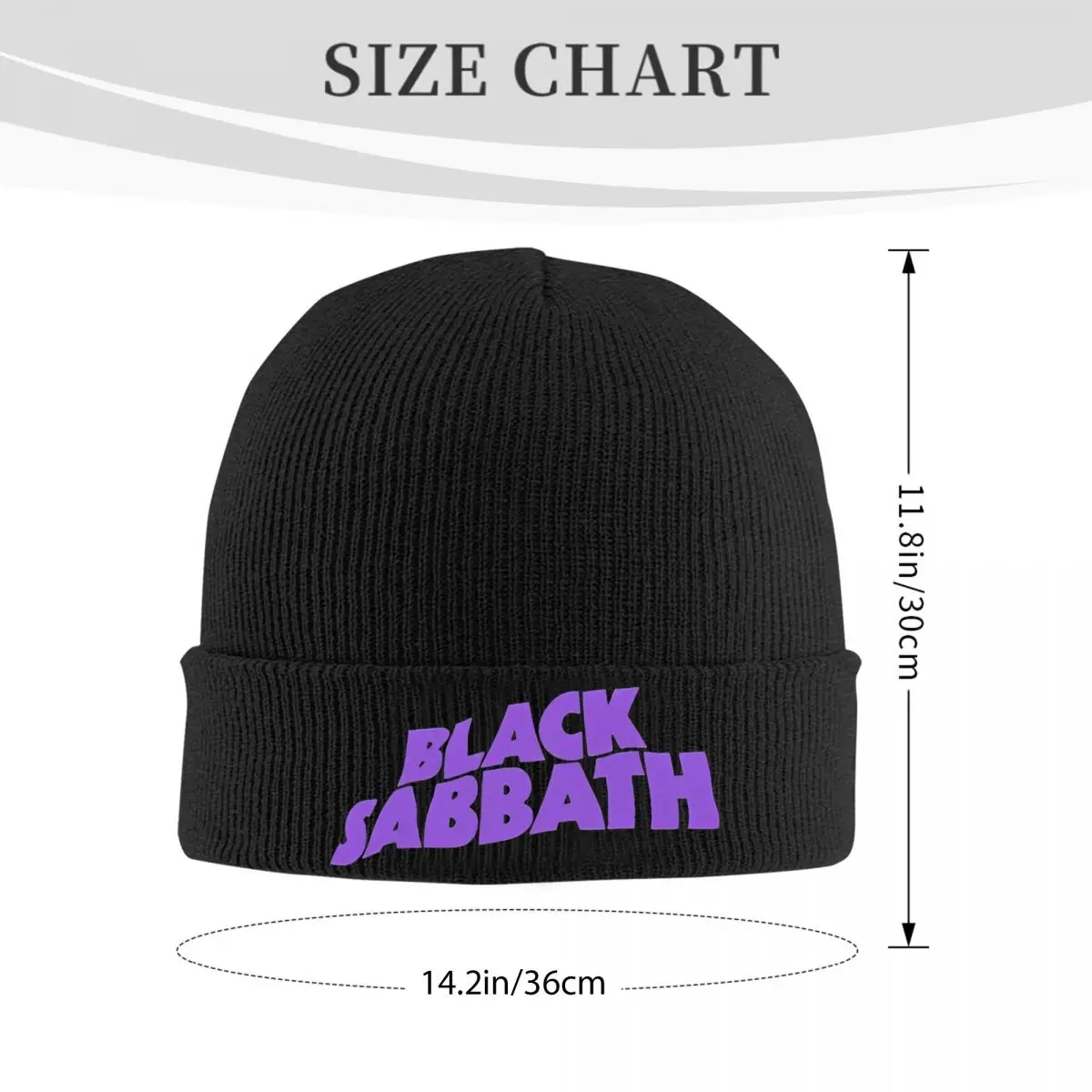 Black Sabbathe Bonnet Hats rock band Beanie Hats Pattern Skullies Beanies Spring Y2K Cool Men Women Outdoor Sport Warm Cap