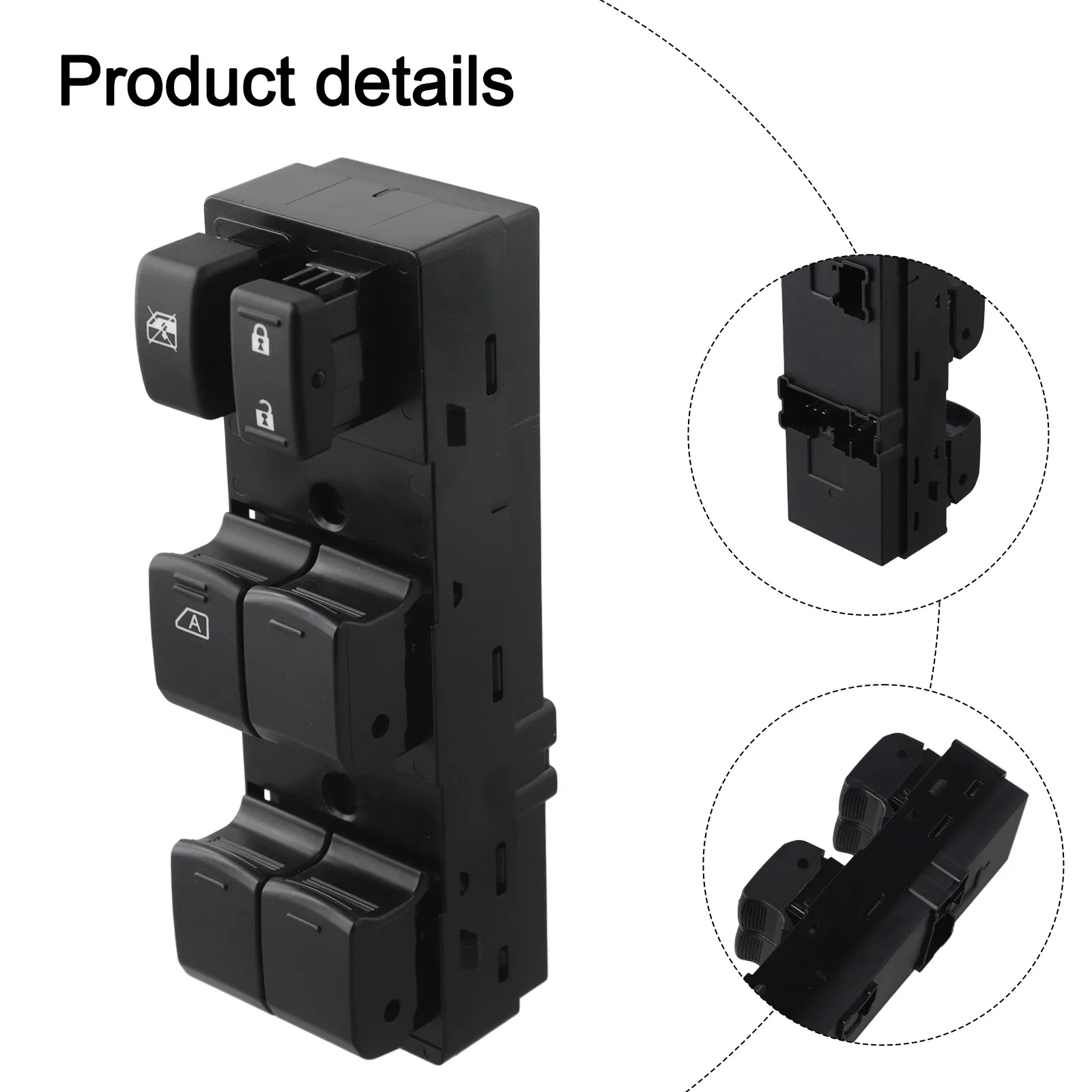 Replacement Window Control Switch for Nissan Sunshine 254013AW0A with High Sensitivity and Responsive Controls
