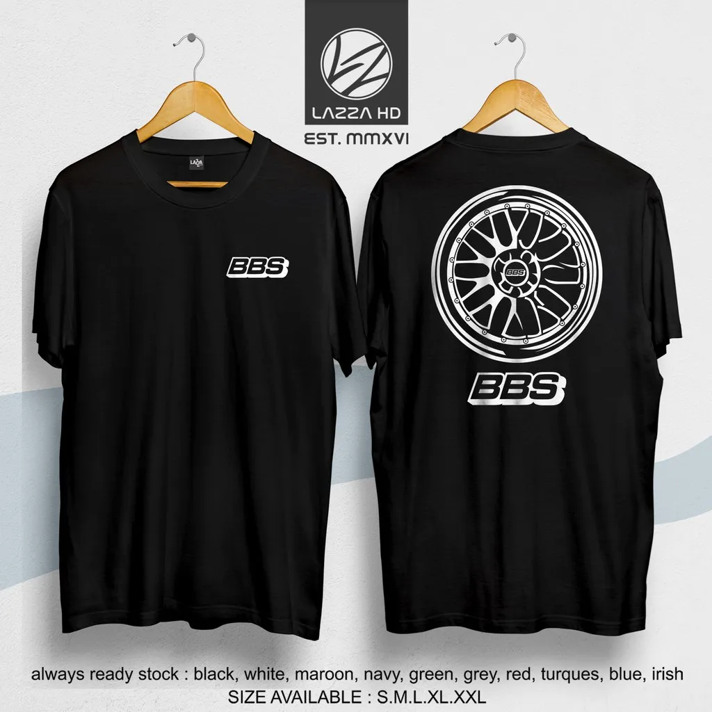 2026 Summer Modified Wheel Hub Trend T-Shirt - Features car-themed prints on both front and back