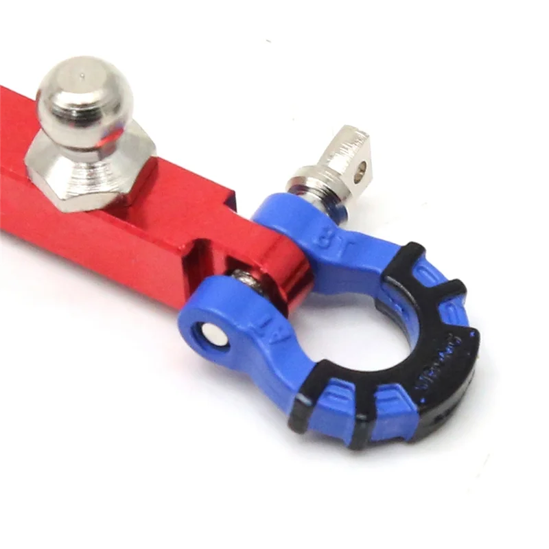 WOWFU-Metalen Trekhaak Voor 1/10 RC Crawler TRX4 TRX-6 Axiale SCX10 90046 Redcat Upgrade Onderdelen
