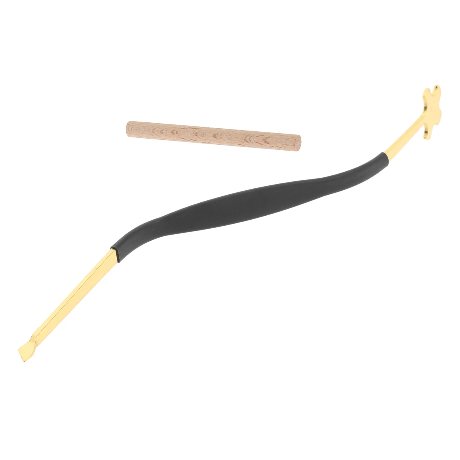 

2 Pcs Sound Column Installation Tools Violin Bow Tail Comb Cello Repair Bracket Post Setter