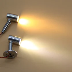 LED USB Spotlight Mini Led Ceiling Down Lights Jewelry 12V Interface Shop Cabinet Interior Toy Decoration Desktop Spotlight