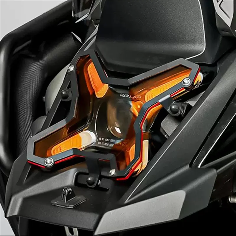 الأعلى!-واقيات حماية المصباح الأمامي لسيارات BMW R1300GS ADV 2025 ملحقات الدراجة النارية شواية المصباح الأمامي #5