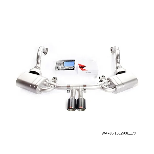 

Индивидуальный выхлопной глушитель CGW из нержавеющей стали или титана (Catback) для Boxster 987.2 2.7 3.4, 2013-2016 гг.