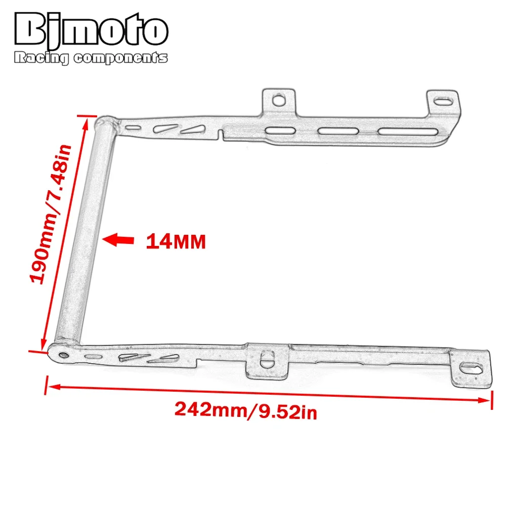 For CFMOTO 800MT 800 MT 2021-2022 Motorcycle Mobile Phone GPS Plate Bracket Supporter Stand Holder Bar 14MM