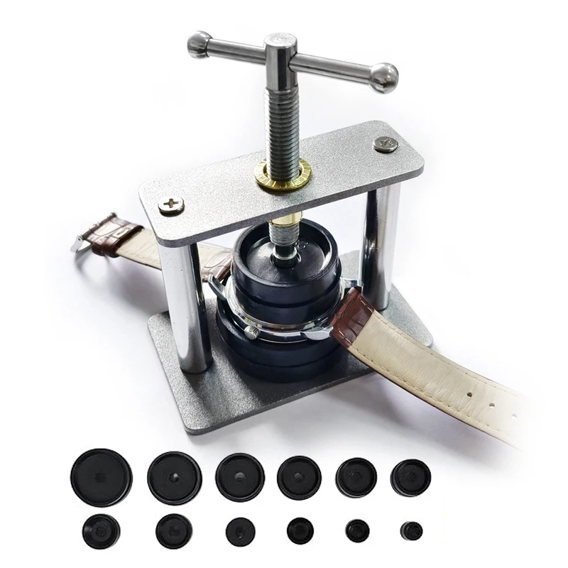 

Professional Watch Press Set Watch Back for CASE Closing Tool & Fitting Dies Watch Repairing Tool Die Kit for Watchmaker