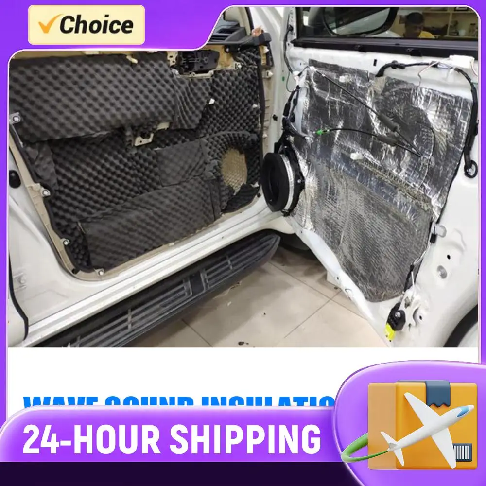 18mm Thick Car Sound Deadening Mat Automobile Interior Decoration Parts Noise Insulation Sound Proofing Foam 20x31in