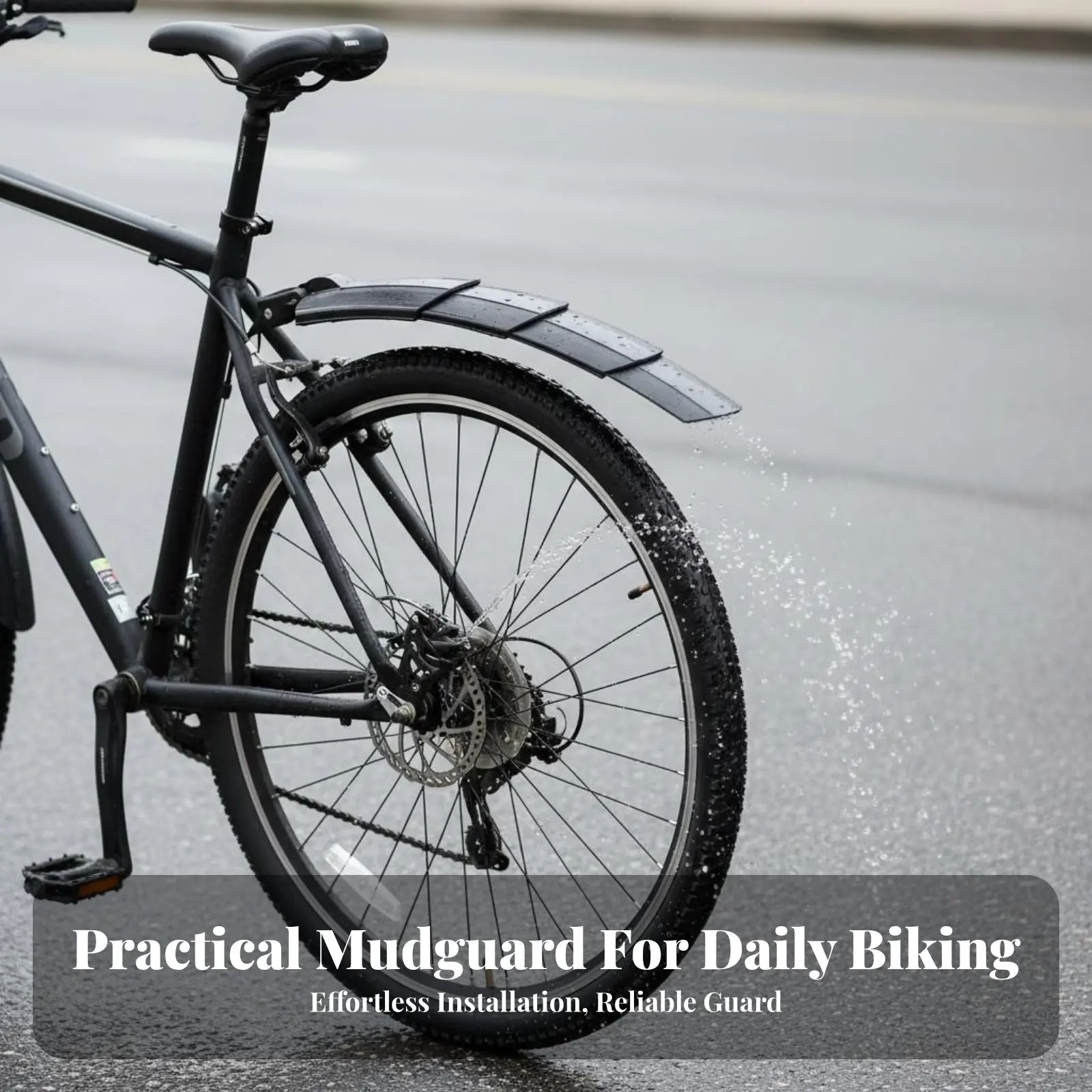 

Комплект телескопических велосипедных брызговиков, легко устанавливаемых, устойчивых к непогоде, для дождливых дней и грязных дорог