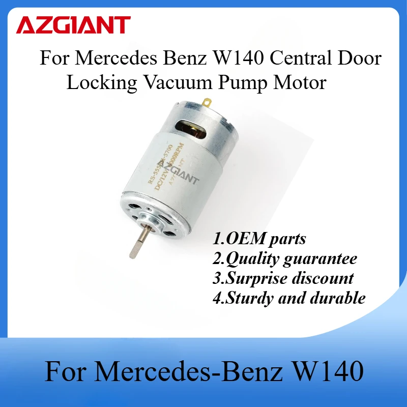 For Mercedes Benz W140 Central Door Locking Vacuum Pump Motor High-quality Replacement Parts