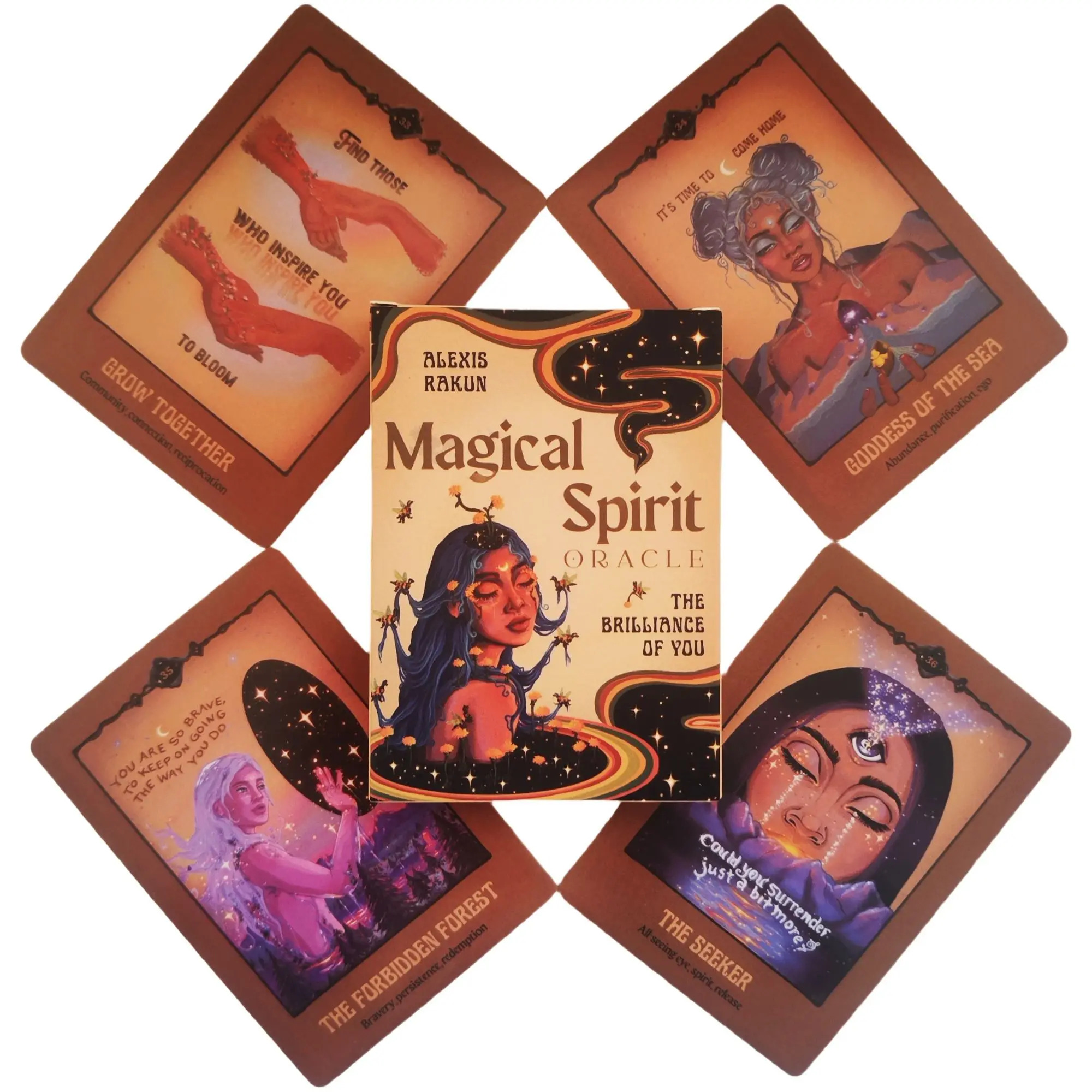 Magical Spirit Oracle Cards For Christmas Holiday Gift Family Party Entertainment Board Game Divination Telling Card Game