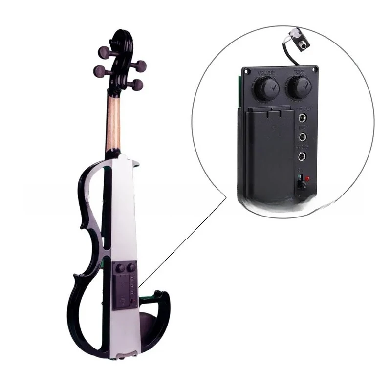 Electronic violin bass, electric acoustic violin pickup, high-end professional performance loudspeaker, musical instrument