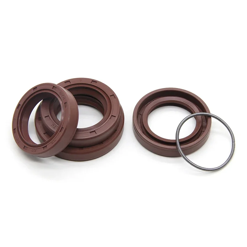 1/2pcs ID 25mm FKM Oil Seal TC-25*31/32/33/34/35/36/37/38/40/42/45/47/48/50/52/60/62*5/7/8/10/12mm Fluorine Double Lip Oil Seal