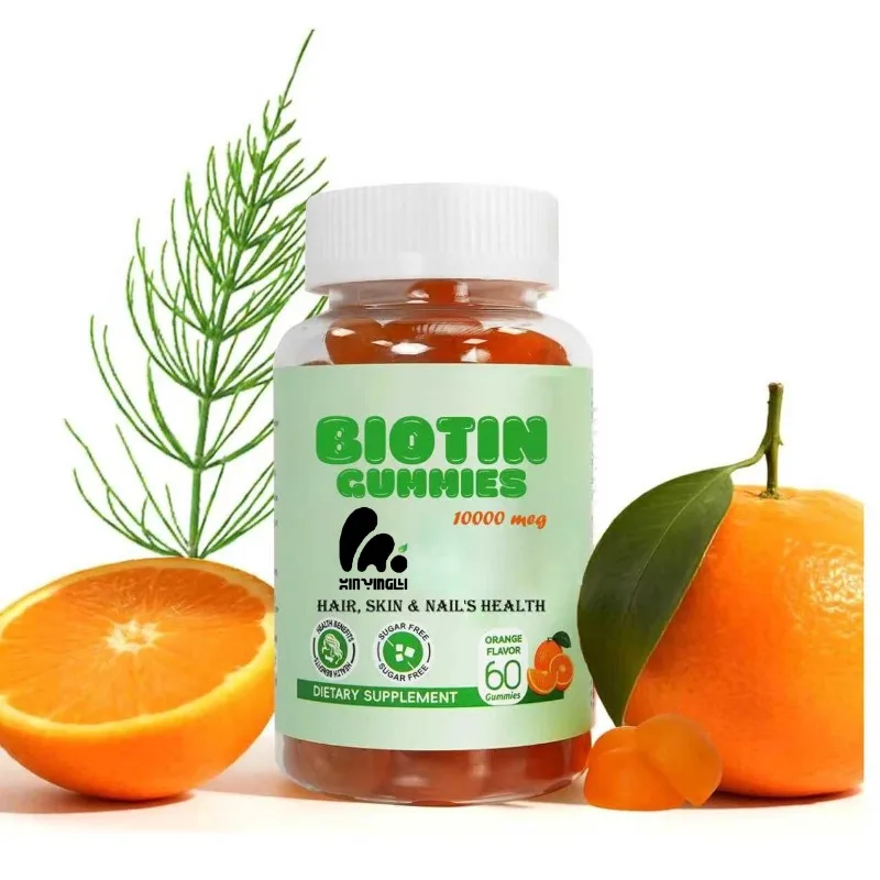 10000 micrograms of biotin/collagen/keratin hair growth female beauty support, 60 gummies