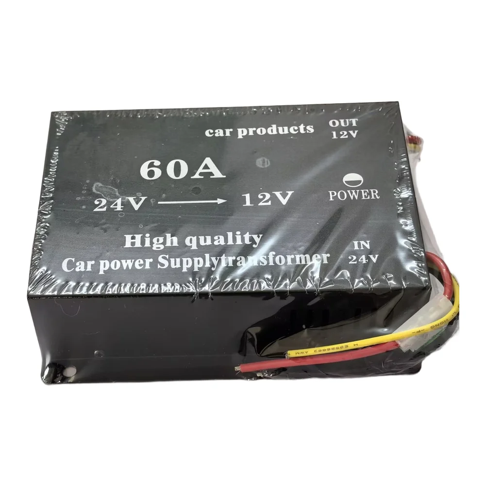 Maintains Performance During Use Car Power Supply 24V To 12V Converter Efficient Conversion Robust Current Handling