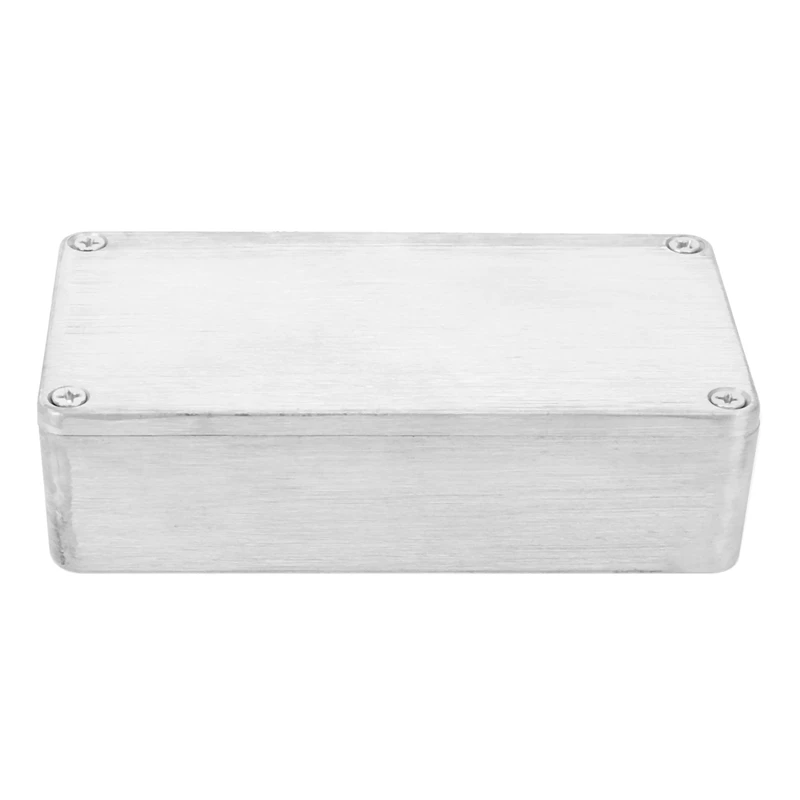 Quality 10 Pcs Guitar Effects Pedal Aluminum Stomp Box Enclosure For DIY Guitar Pedal Kit 1590B