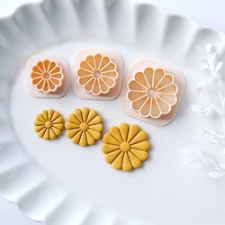Spring Flower Stud Polymer Clay Cutters | Spring Clay Cutters | Flower Cutters for Earring Making | 3d Printed Cutter | Clay Too