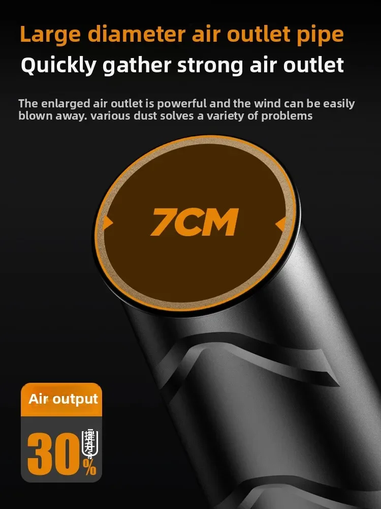 Ventilatore da 220 V, potente ventilatore, soffiatore per foglie di neve per collettore di polveri industriale ad alta potenza