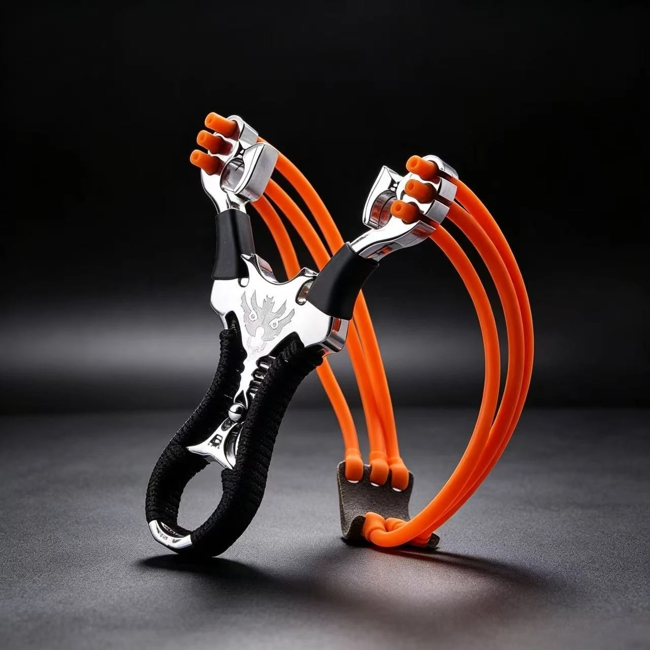 High Quality Outdoor Hunting and Shooting Alloy Material with Rubber Bands for Precise Shooting Competition Tools