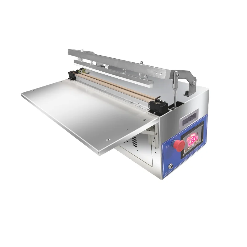 

R-PACK Water-Cooled Instant Heat Sealer & Cutter, Auto-Count & Cut, Heavy-Duty for All Bags
