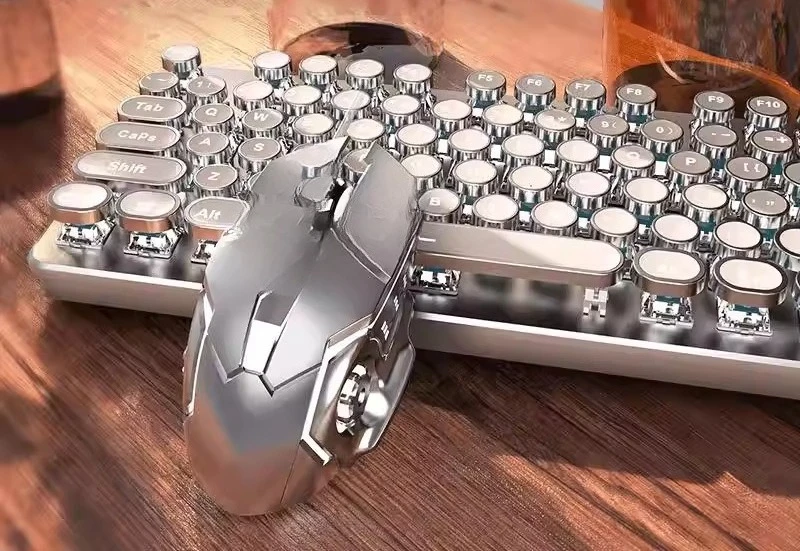 Office e-sports game wired retro universal high-value mouse set peripherals