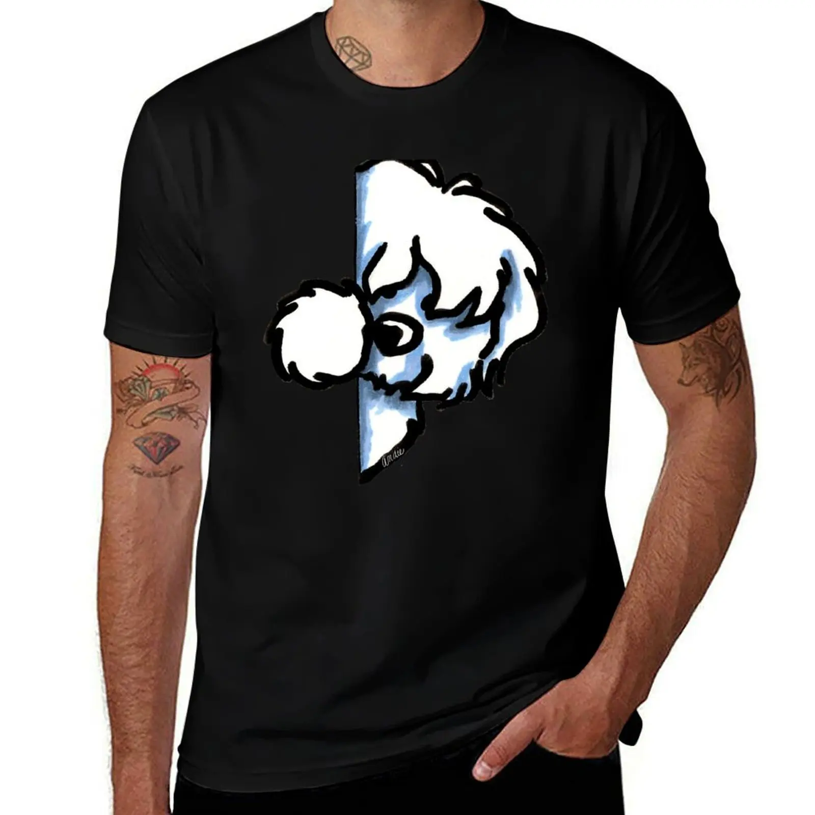 Curious Coton T-Shirt Dry Fit Athletic Short Sleeve Shirt T-Shirt