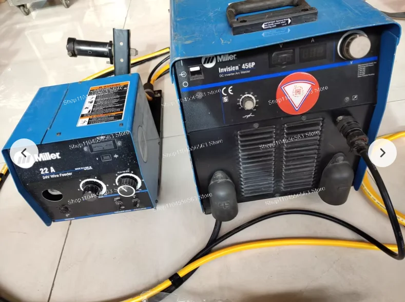 

Б/у сварочный аппарат MIG Miller Invision 456p, простой в использовании, супер прочный, с кабелем 9,5 м, 50 мм2, силиконовый шланг, калибр 110 В