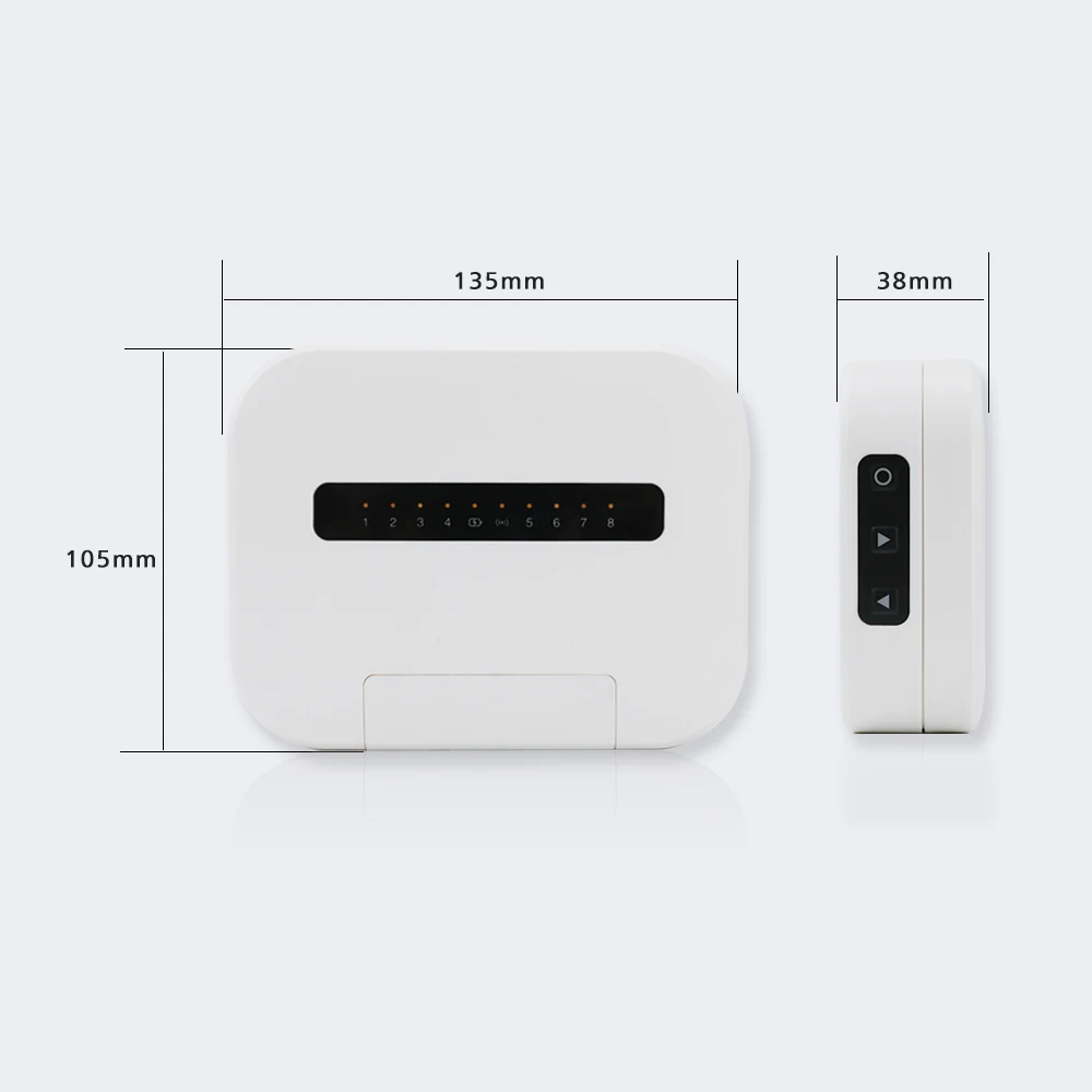 6 /8 Station Tuya WiFi Indoor Smart Sprinkler Controller Irrigation System Remote Control by Phone Works with Smartlife EU Plug