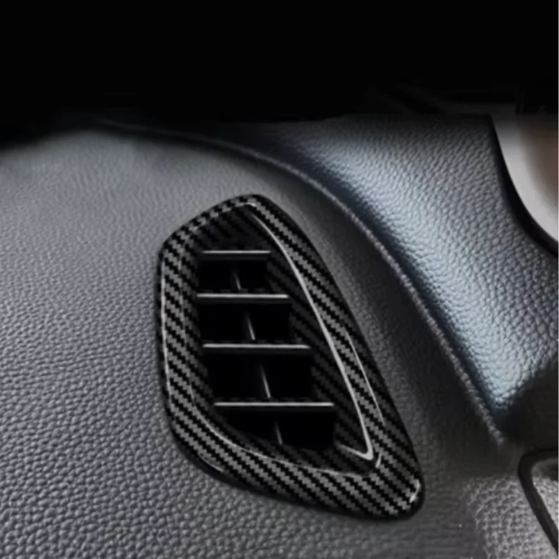 For Honda ZR-V ZRV 2022 2023 ABS front dashboard upper air condition outlet panle cover small air AC vent cover sticker