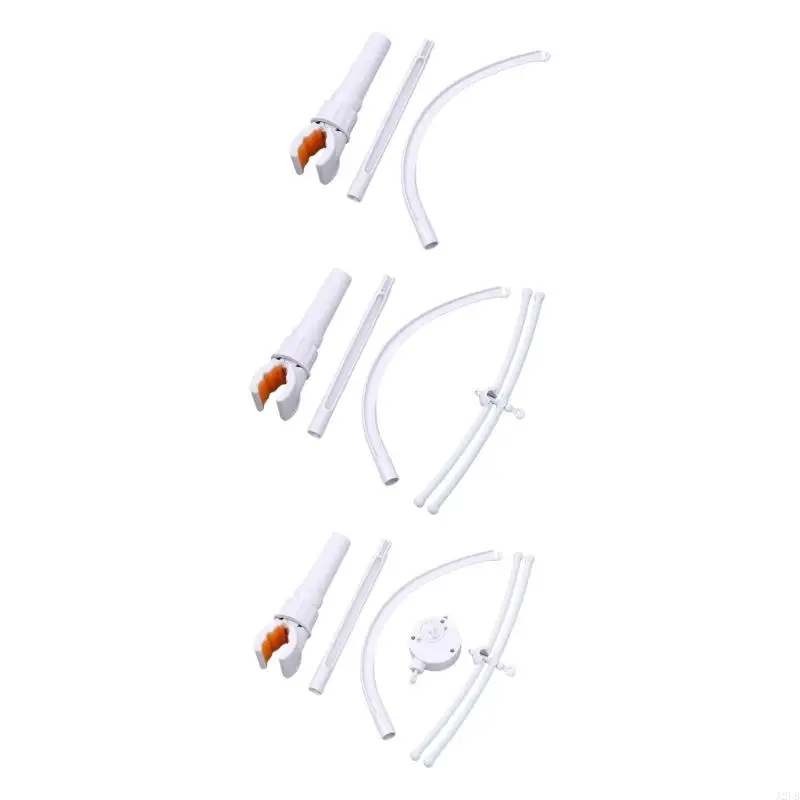 Crib Mobile Holder Secure Clamp met 360 rotatie verstelbare arm voor baby beddengoed Crib Mobile Support Arm Bracket A2ub