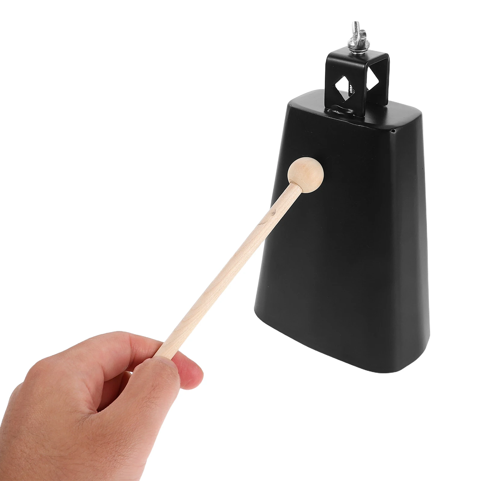 

Cowbell Jacket Set Bells Clamp Drum Kit Musical Instrument Accessories Metal Clip