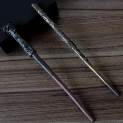 2 Styles Metal Core Magic Harried Wands Malfoy Voldmort Hermione Ron Bellatrix McGonagall Magical Potters Wand Box