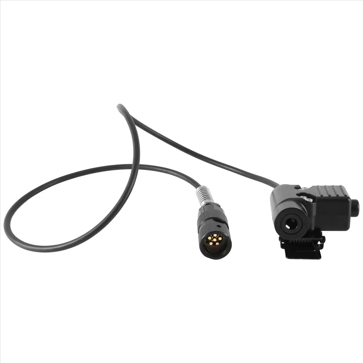 A40I Compatibel met Prc148 Prc152 U329 Walkie-Talkie 6-pins elementen U94 Ptt sleutelschakelaarconnector