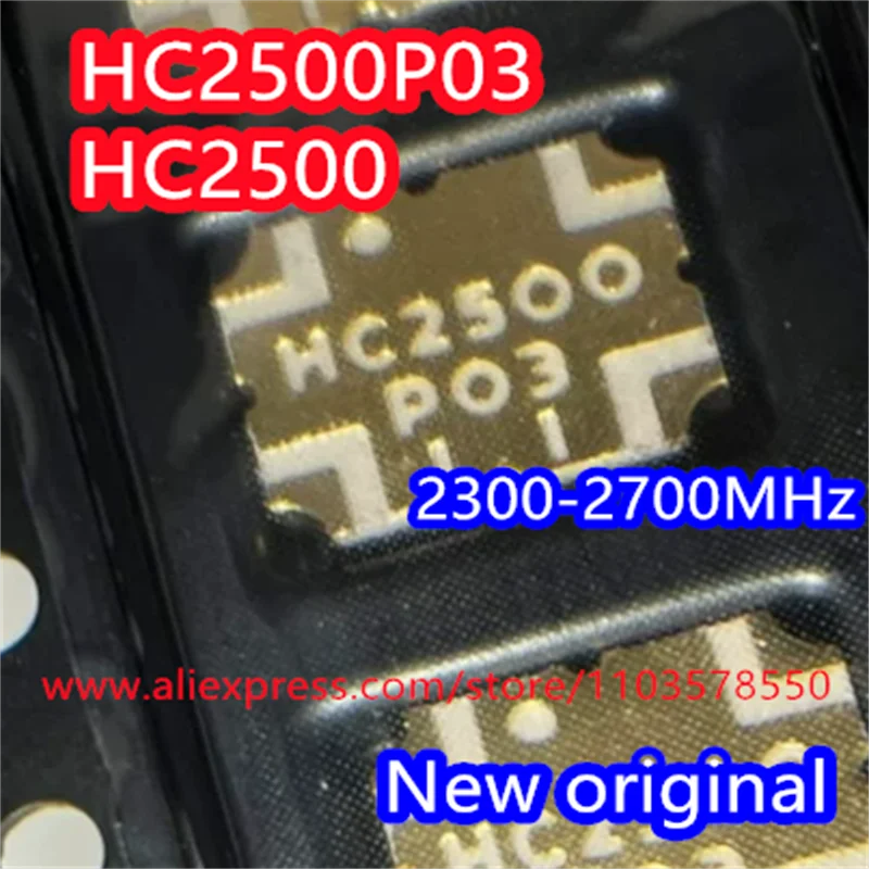 HC2500P03 HC2500 a low profile, high performance 3dB hybrid coupler 3 dB, 90 ° 100% new original （5PCS ）