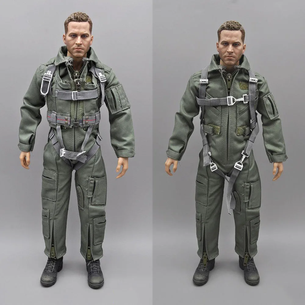 1/6 männlichen Soldat Luftwaffe Militär Uniform Kleidung Kampf Camouflage Anzug Shirts Cargo Hosen Weste Für 12 "Action-figur körper